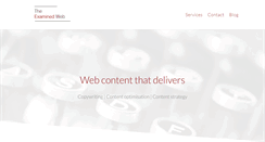 Desktop Screenshot of examinedweb.com